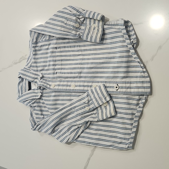 Boys Collared Long Sleeve Button Down Pack - Picture 2 of 5